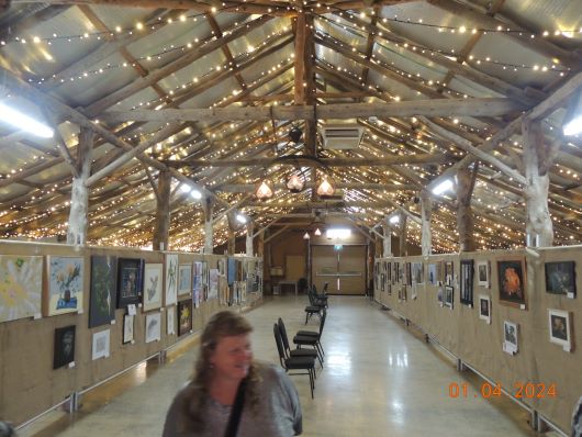 Barn in Inland Botanical Garden as Gallery